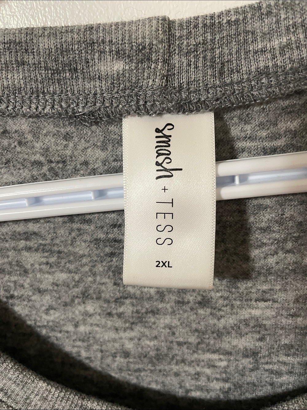 Smash + Tess Heather Grey Maxi Sweater Size 2XL - Picture 6 of 12